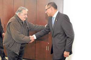 El vicepresidente Jorge Glas se encuentra desde el jueves pasado en Uruguay. Foto: Cortes&iacute;a | VicePresidencia de la Rep&uacute;blica.
