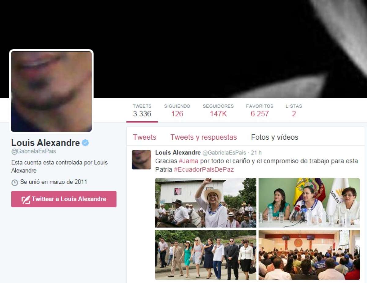 Rivadeneira repudia hackeo de su cuenta en Twitter 