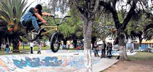 El BMX es una modalidad acrob&aacute;tica del ciclismo, cuyo origen se dio en California, Estados Unidos. Es considerado un deporte ol&iacute;mpico desde 2008. Foto: Mar&iacute;a Agila