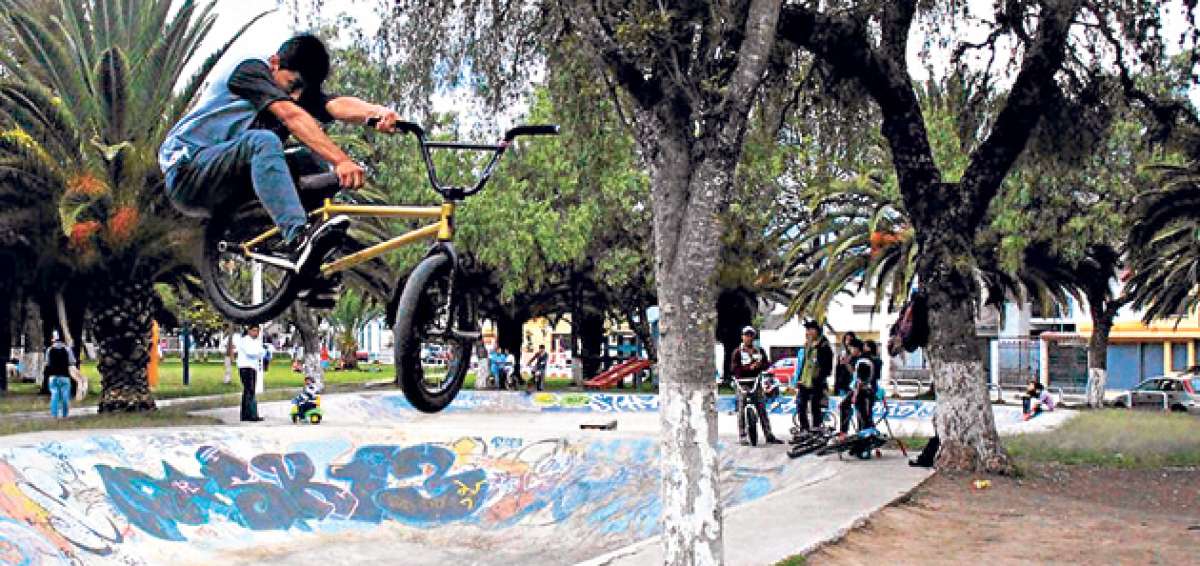 El BMX es una modalidad acrob&aacute;tica del ciclismo, cuyo origen se dio en California, Estados Unidos. Es considerado un deporte ol&iacute;mpico desde 2008. Foto: Mar&iacute;a Agila