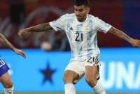 Nicolás González fue descartado por Argentina del Mundial de Qatar 2022, por una lesión.