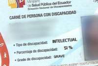 Las personas que tengan un carnet de discapacidad podrán hacer uso del mismo hasta el 31 de diciembre.
