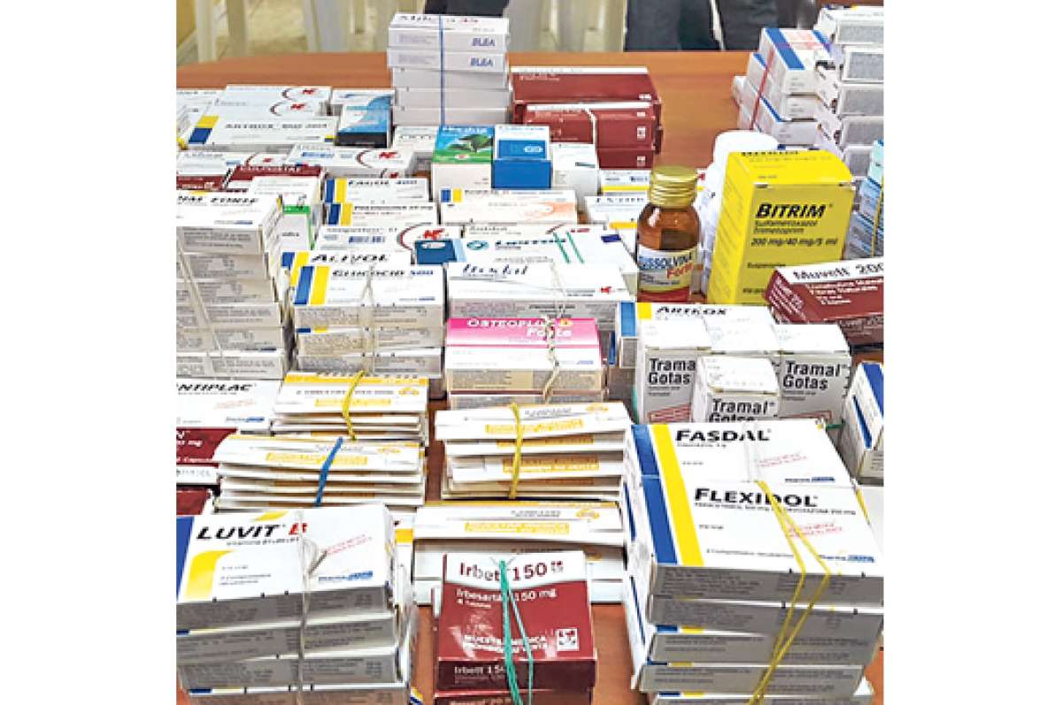 671 muestras m&eacute;dicas decomisadas