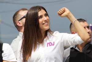 Valentina Centeno, asambleísta electa por la alianza ADN, será jefa de bloque.  