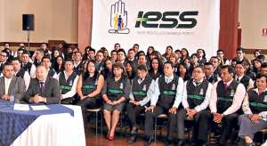 Los funcionarios iniciar&aacute;n inmediatamente con sus labores en las ciudades de Guayaquil, Quito, Cuenca, Portoviejo e Ibarra. Foto: @IESSec 