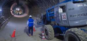 Trabajos que se cumplen por el Metro de Quito.