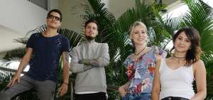 &rarr;El cuarteto visit&oacute; Ecuador por motivo de la Telet&oacute;n Ecuador 2017, en la que promocionaron su nuevo tema &lsquo;Aqu&iacute; estar&eacute;&rsquo;. 