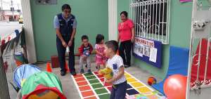 Rincones l&uacute;dicos son habilitados en Centros de Desarrollo Infantil
