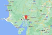 El sismo se registró en Durán, a las afueras de Guayaquil. 