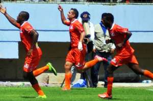 Mushuc Runa logr&oacute; ayer ante el Deportivo Quito su segunda victoria de la temporada. Foto: API