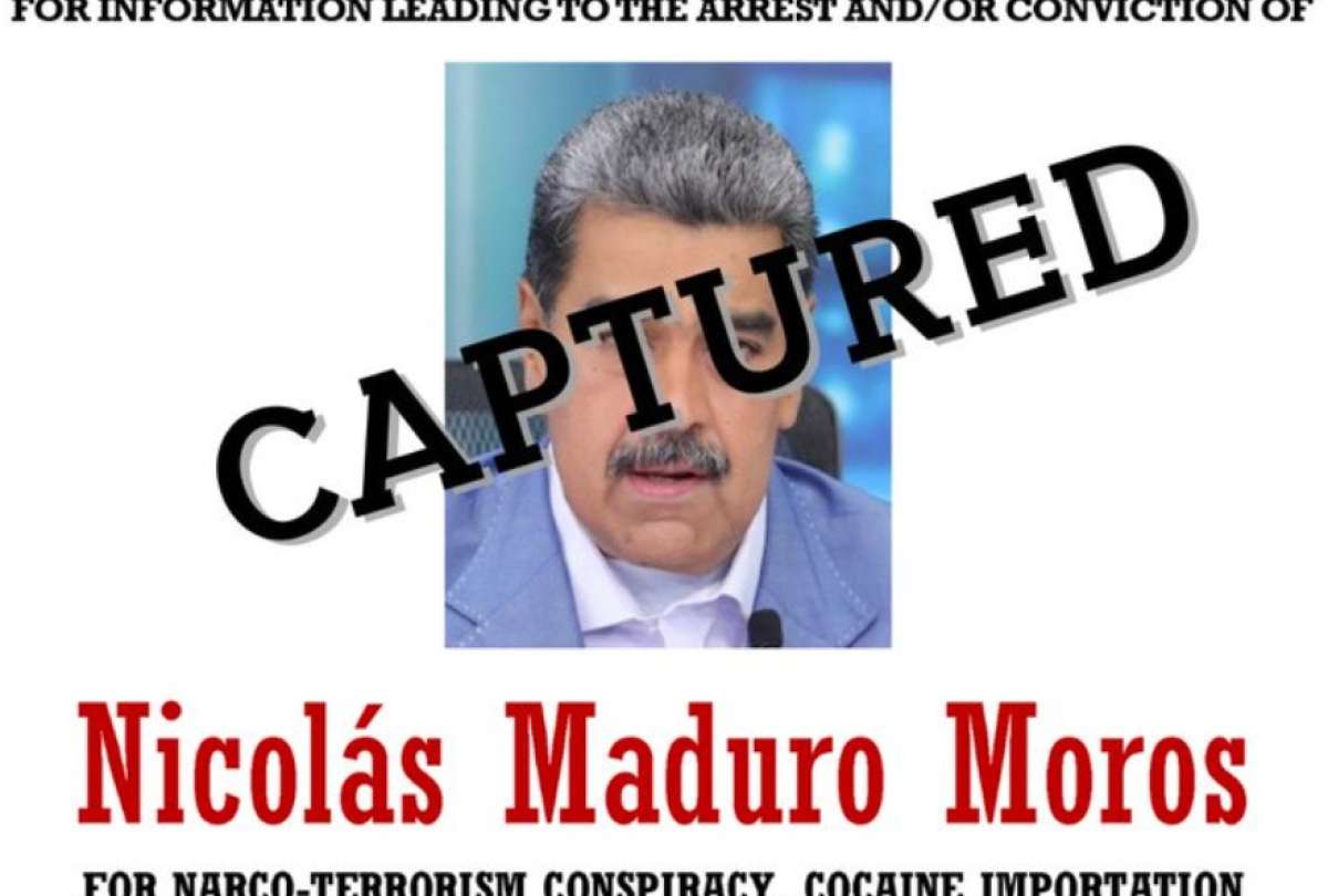 La DEA public&oacute; a Nicol&aacute;s Maduro como objetivo capturado.