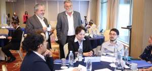 Los consejeros del CNE participaron en Guayaquil, en un nuevo ciclo de di&aacute;logos para socializar las posibles reformas al C&oacute;digo de la Democracia.