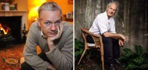 Julian Assange, el fundador de WikiLeaks y su padre, John Shipton.