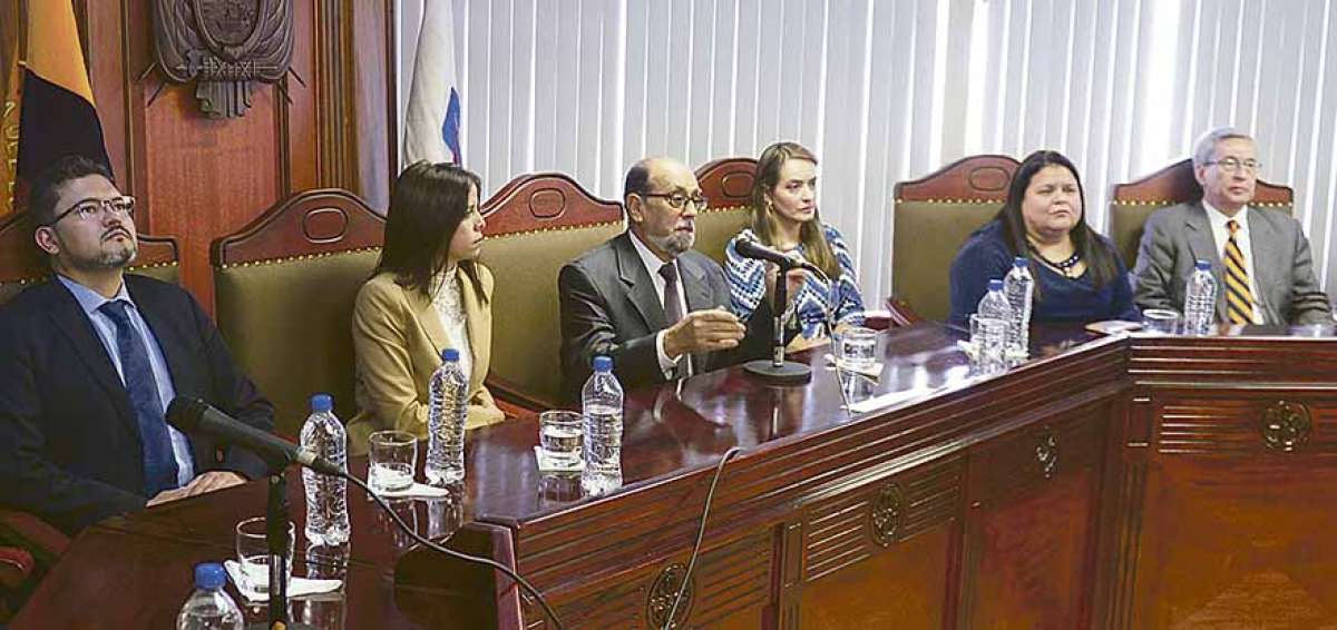 Los 9 jueces de la Corte Constitucional iniciaron su trabajo; la pr&oacute;xima semana se reunir&aacute;n en pleno para determinar el sorteo de las causas.