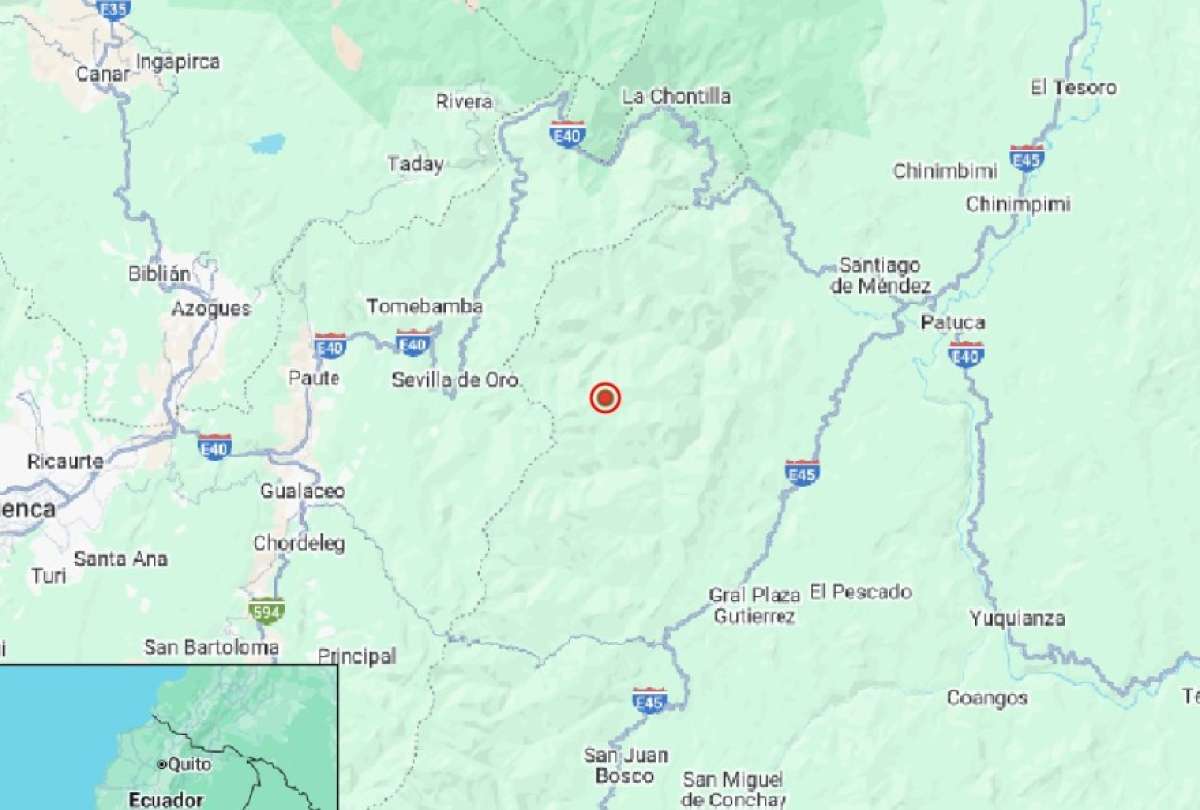 El Instituto Geofísico reportó un sismo en Azuay