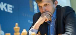 Vitiugov aventaj&oacute; al cuarto favorito de la justa y noveno del ranking mundial, con un Elo de dos mil 768.9 puntos.