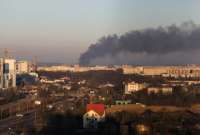 Rusia lanza misiles contra ciudad de refugiados en Ucrania