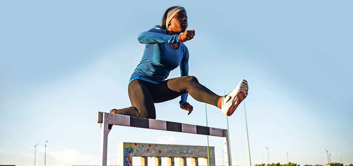 La guayaquile&ntilde;a Maribel Caicedo est&aacute; radicada en Estados Unidos y entrena en la IMG Academy, gracias a una beca gestionada por la Federaci&oacute;n Ecuatoriana de Atletismo.
