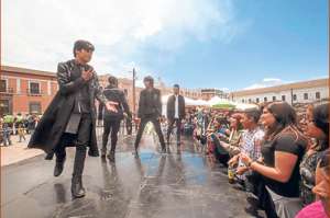 Danza, m&uacute;sica y teatro fueron las presentaciones  que m&aacute;s atrajeron a los chicos. Foto: John Guevara/ El Tel&eacute;grafo