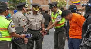 El polic&iacute;a desvinculado se desempe&ntilde;aba como sargento y ten&iacute;a m&aacute;s de 20 a&ntilde;os en la instituci&oacute;n. Foto: Ministerio del Interior 