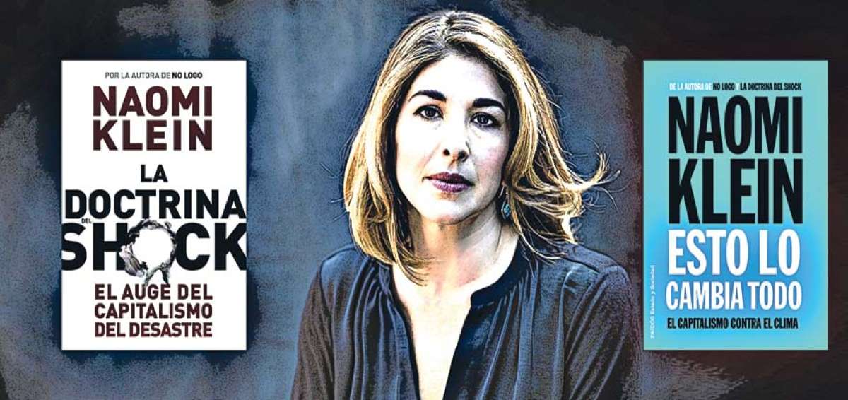 Naomi Klein, de 45 a&ntilde;os, es una investigadora canadiense de gran influencia en el movimiento antiglobalizaci&oacute;n y el socialismo democr&aacute;tico.