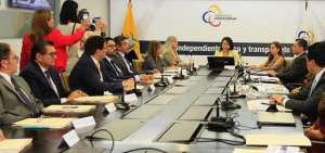 Autoridades del Consejo de la Judicatura se reunieron con los miembros del Comit&eacute;. 