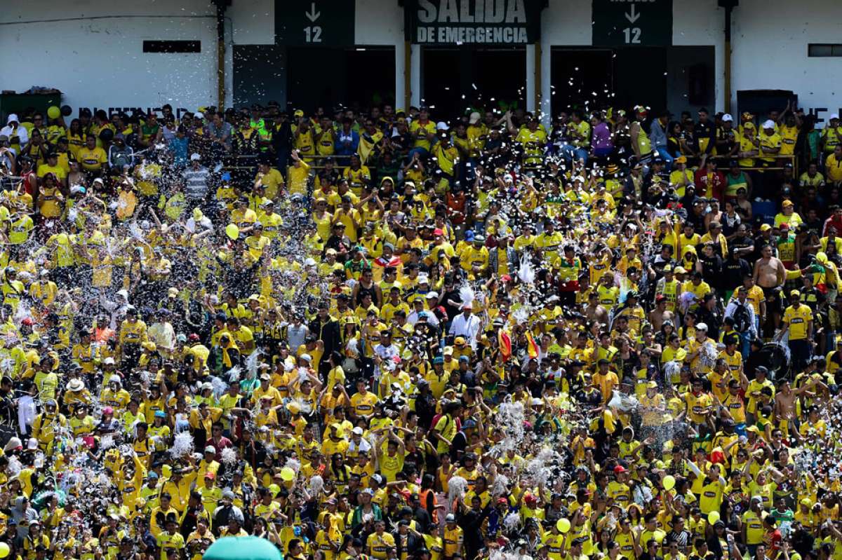 Los aficionados de Emelec no podr&aacute;n asistir al Monumental el d&iacute;a Mi&eacute;rcoles, solo habr&aacute; hinchada local en las finales. Foto: &Aacute;lvaro P&eacute;rez / El Tel&eacute;grafo