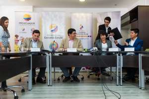 Las autoridades firmaron el convenio que tendr&aacute; una vigencia de 5 a&ntilde;os. Foto: John Guevara/ EL TEL&Eacute;GRAFO.