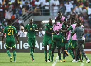 Senegal dio la primera sorpresa de la Copa Africana de Naciones al ganar a Ghana. Foto: AFP
