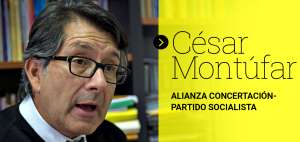 C&eacute;sar Mont&uacute;far: Lucha contra la corrupci&oacute;n, recuperar lo robado, demoler la Asamblea y cuidar del ambiente
