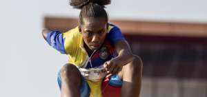 La guayaquile&ntilde;a Kiara Rodr&iacute;guez, de 15 a&ntilde;os, se estren&oacute; a escala internacional con el oro en salto largo de la clase T38 de discapacidad f&iacute;sica.