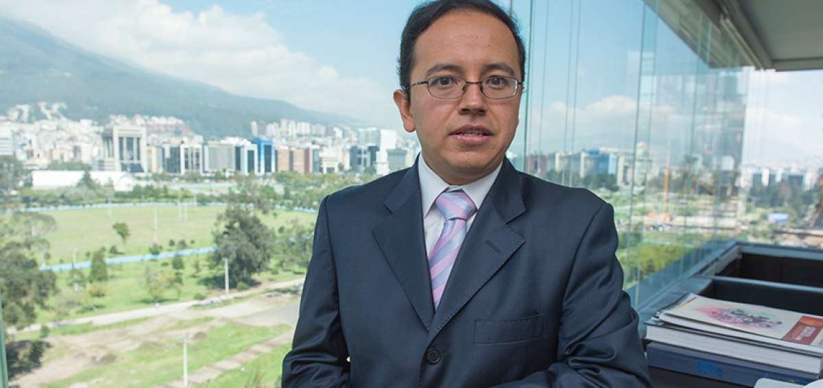 Patricio Rivera, ministro de Finanzas.