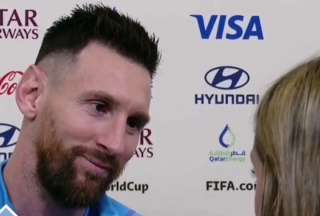 La mirada de Messi y el mensaje de Sofía Martínez, lo que más llamó la atención de los usuarios