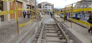 Los trabajos se aceleran para que las obras del tranv&iacute;a se cumplan. En octubre se tiene previsto entregar los trabajos f&iacute;sicos en todos los frentes.