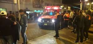 Ante la alerta, los pacientes fueron trasladados al coliseo Luis Leoro Franco