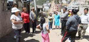 Moradores de Colinas del Norte, El Condado y La Planada se reunieron para hablar sobre el proyecto.