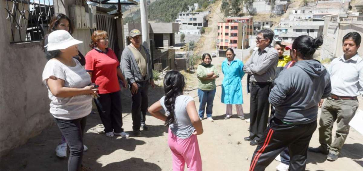 Moradores de Colinas del Norte, El Condado y La Planada se reunieron para hablar sobre el proyecto.