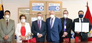 Corea entrega un tercer donativo de insumos a Ecuador
