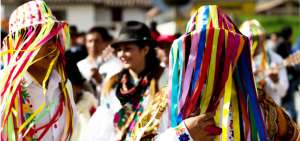 La fiesta del solsticio es una algarab&iacute;a en la parroquia Angochagua
