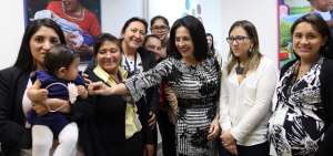 Inauguraci&oacute;n del Lactario de la Presidencia.