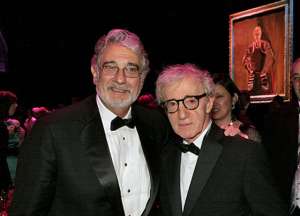 Pl&aacute;cido Domingo y Woody Allen, juntos en una &oacute;pera de Puccini
