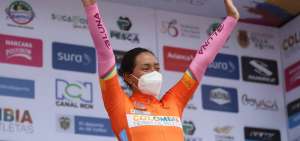 Myriam N&uacute;&ntilde;ez contin&uacute;a como l&iacute;der en la Vuelta a Colombia