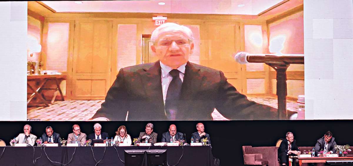 EL periodista estadounidense Bob Woodward intervino mediante videoconferencia el s&aacute;bado pasado en la Asamblea de la SIP, que se desarroll&oacute; durante tres d&iacute;as en la ciudad argentina de Salta. 