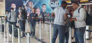 Los jugadores de Liga de Quito se desplazaron este lunes a Brasil para enfrentar, el jueves, a Fluminense en partido de ida de los octavos de final de la Copa Sudamericana 2017. 