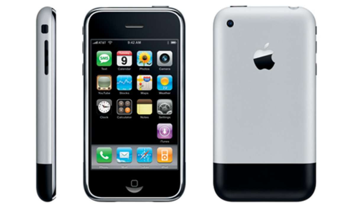iPhone original, lanzado en enero de 2007.