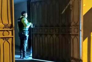 Operativo en Cayambe: Polic&iacute;a evita robo en agencia bancaria y levanta indicios
