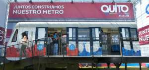 La r&eacute;plica en tama&ntilde;o real del vag&oacute;n delantero de los trenes del Metro. 