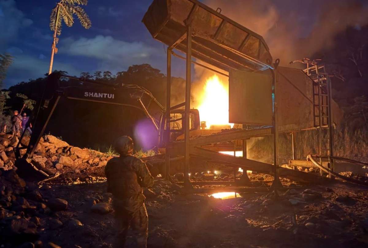 260 operativos de control para combatir la minería ilegal