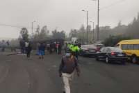 Actualización de cierre de vías en Quito