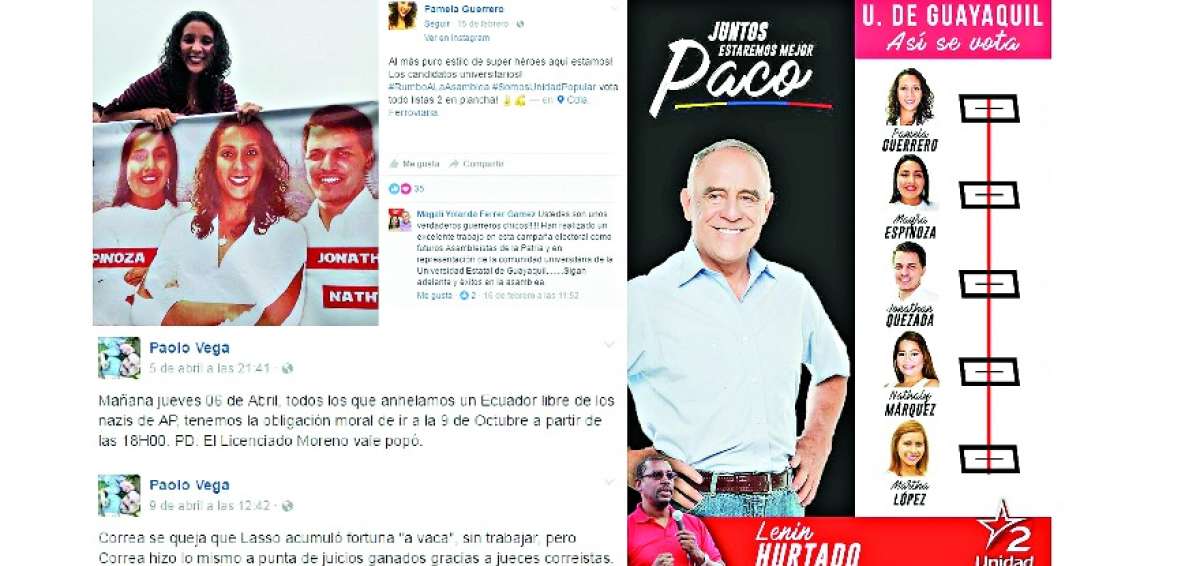 En redes sociales los j&oacute;venes mostraron su vinculaci&oacute;n a UP y el rechazo al Presidente Electo.